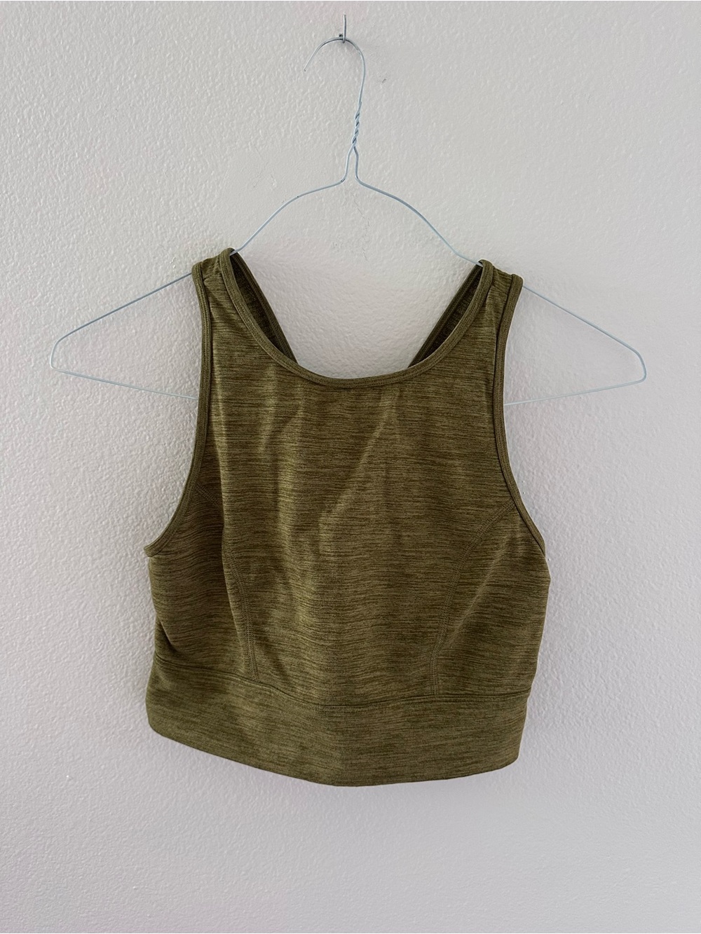 JoyLab Olive Green Cropped Athletic Tank